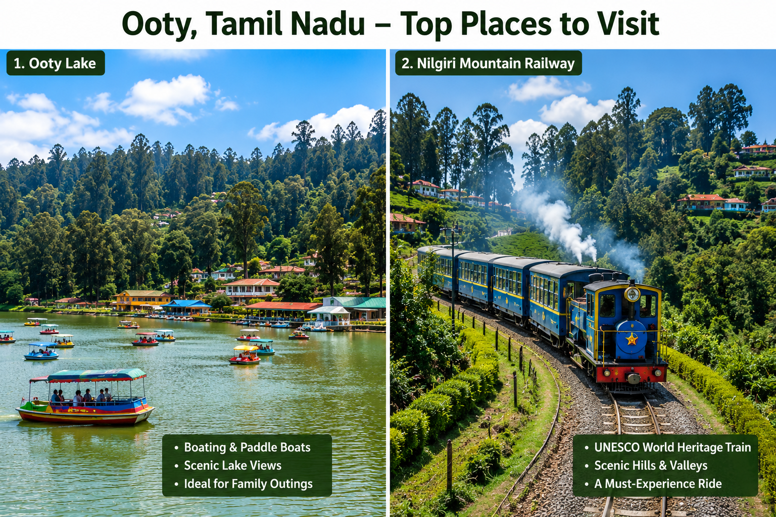 ooty tamil nadu-top places to visit