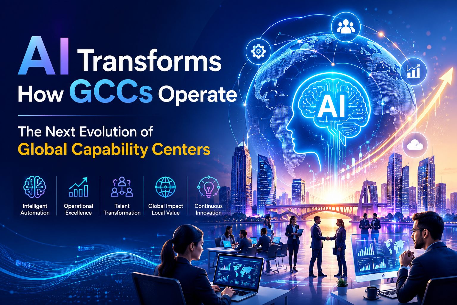AI Transforms How GCCs Operate The Next Evolution of Global Capability Centers