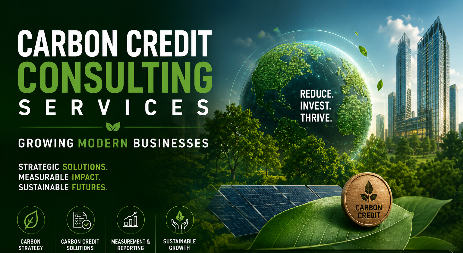 Carbon Credit Consulting Services Growing Modern Businesses