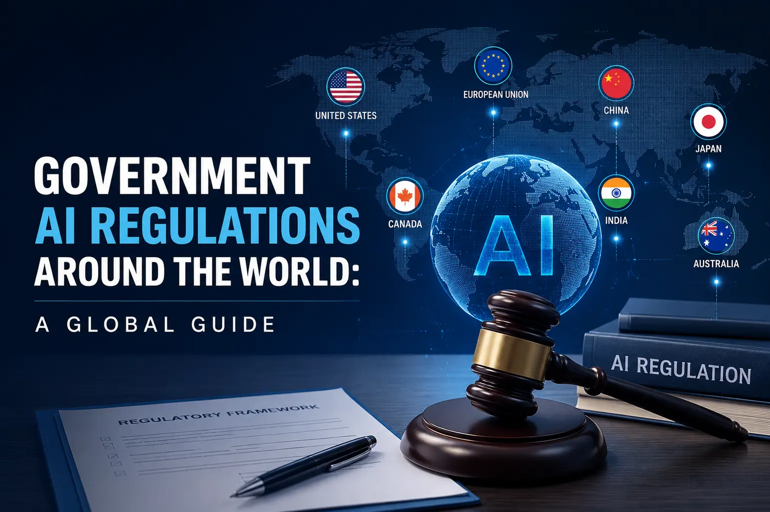 Government AI Regulations Around the World A Global Guide