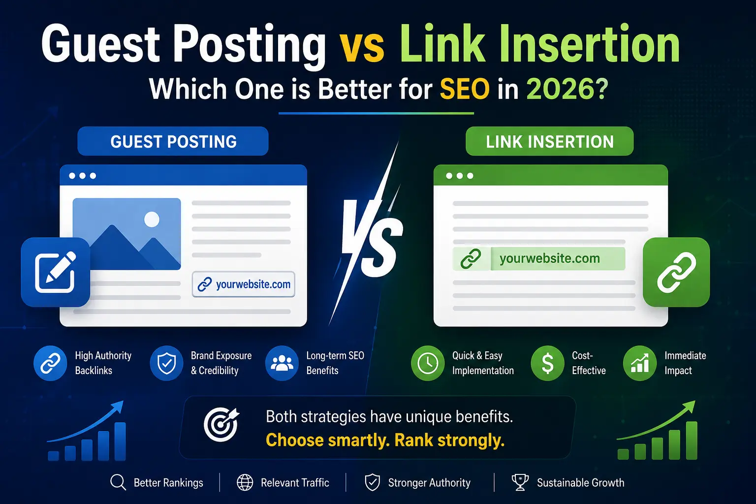 Guest Posting vs Link Insertion Which One is Better for SEO in 2026