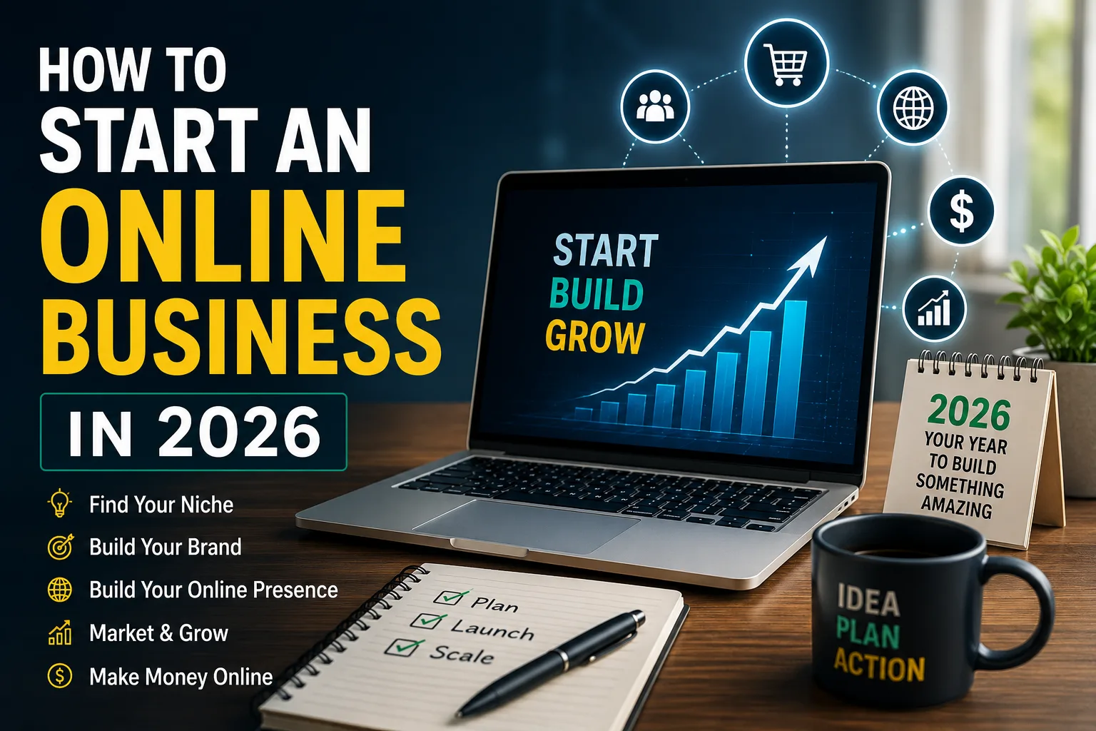 How to Start an Online Business in 2026 A Complete Guide