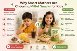 Why Smart Mothers Are Choosing Millet Snacks for Kids | Lucknow Millet Store