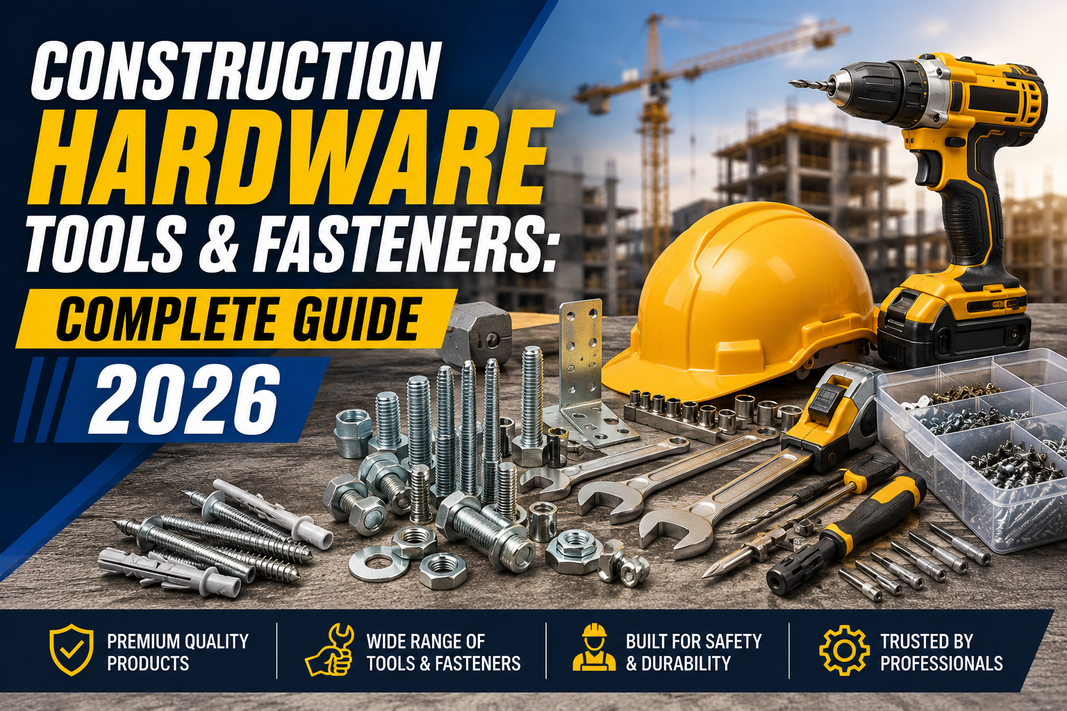 Hardware Tools & Fasteners.