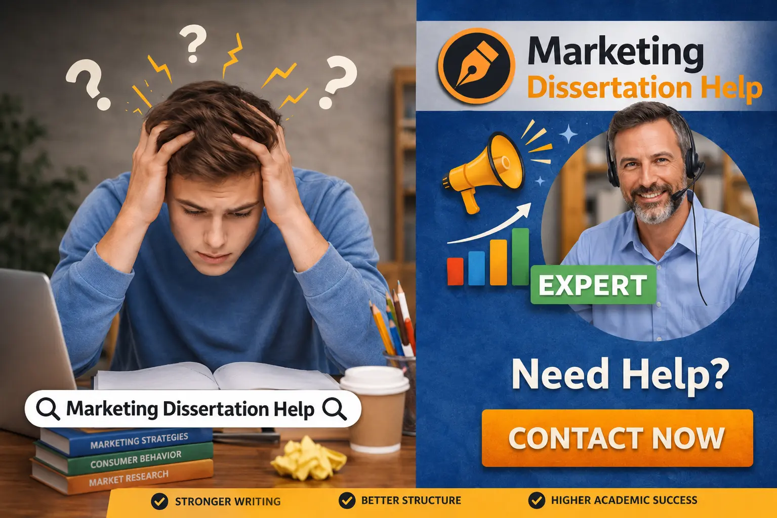 How Marketing Dissertation Help Supports Stronger Academic Writing