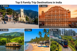 Top 5 Family Trip Destinations in India (2026 Guide)