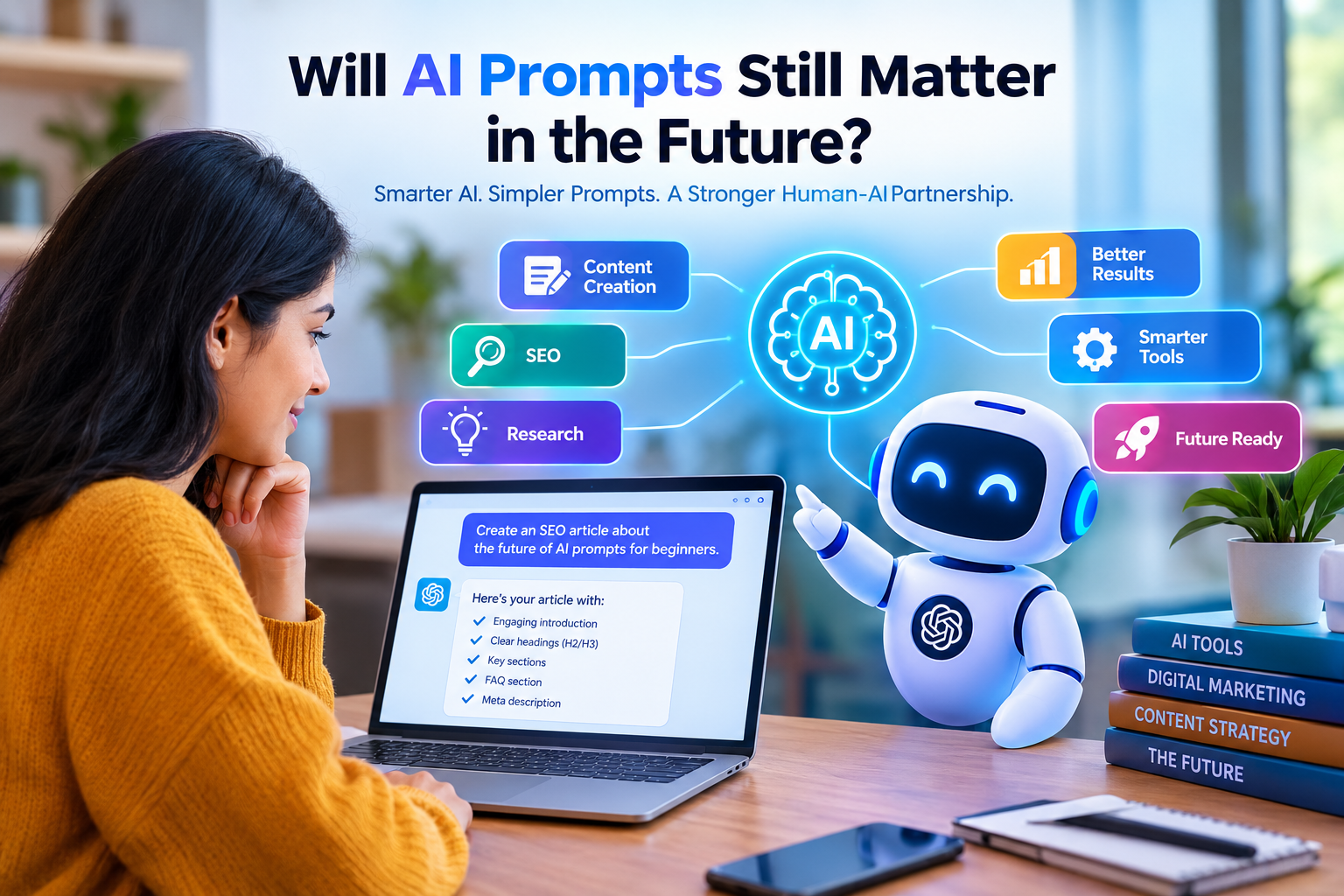 AI prompts and the future of AI tools for content creation and SEO